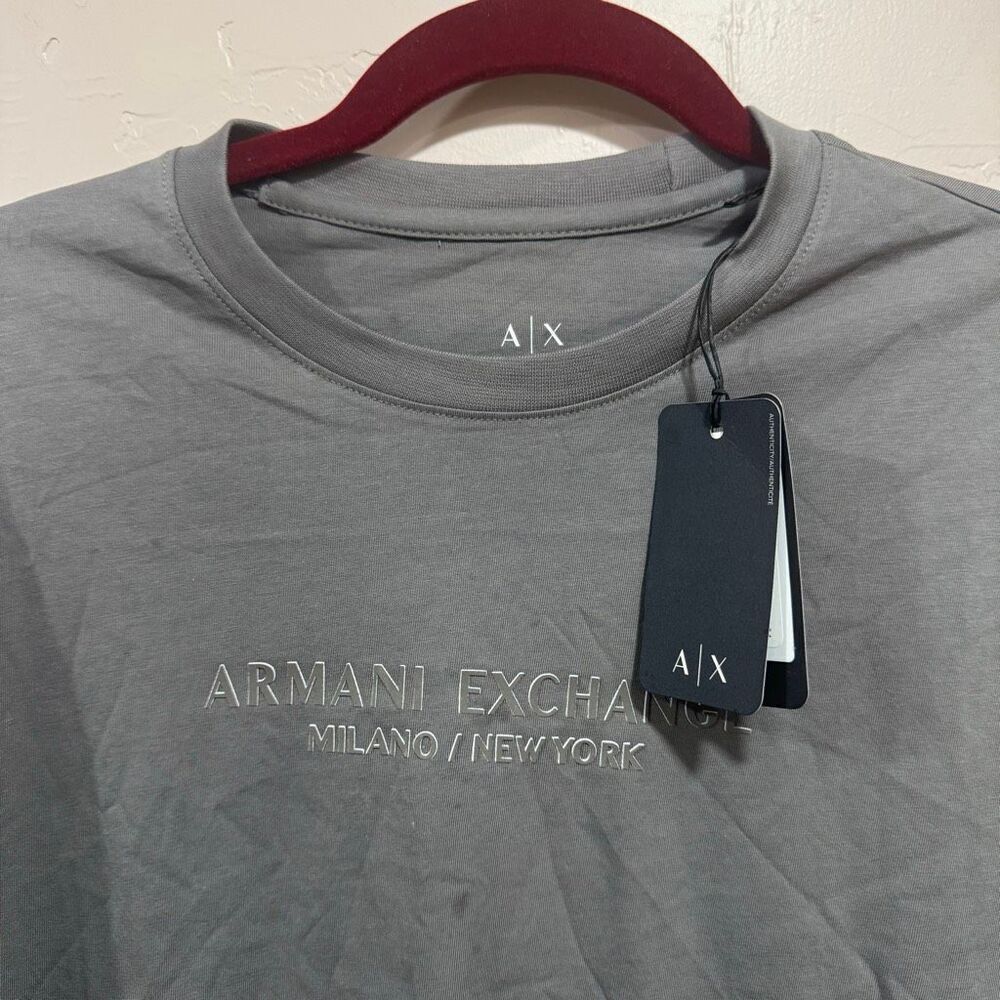 Armani Exchange Regular Fit Logo T-Shirt *stain - Picture 4 of 7